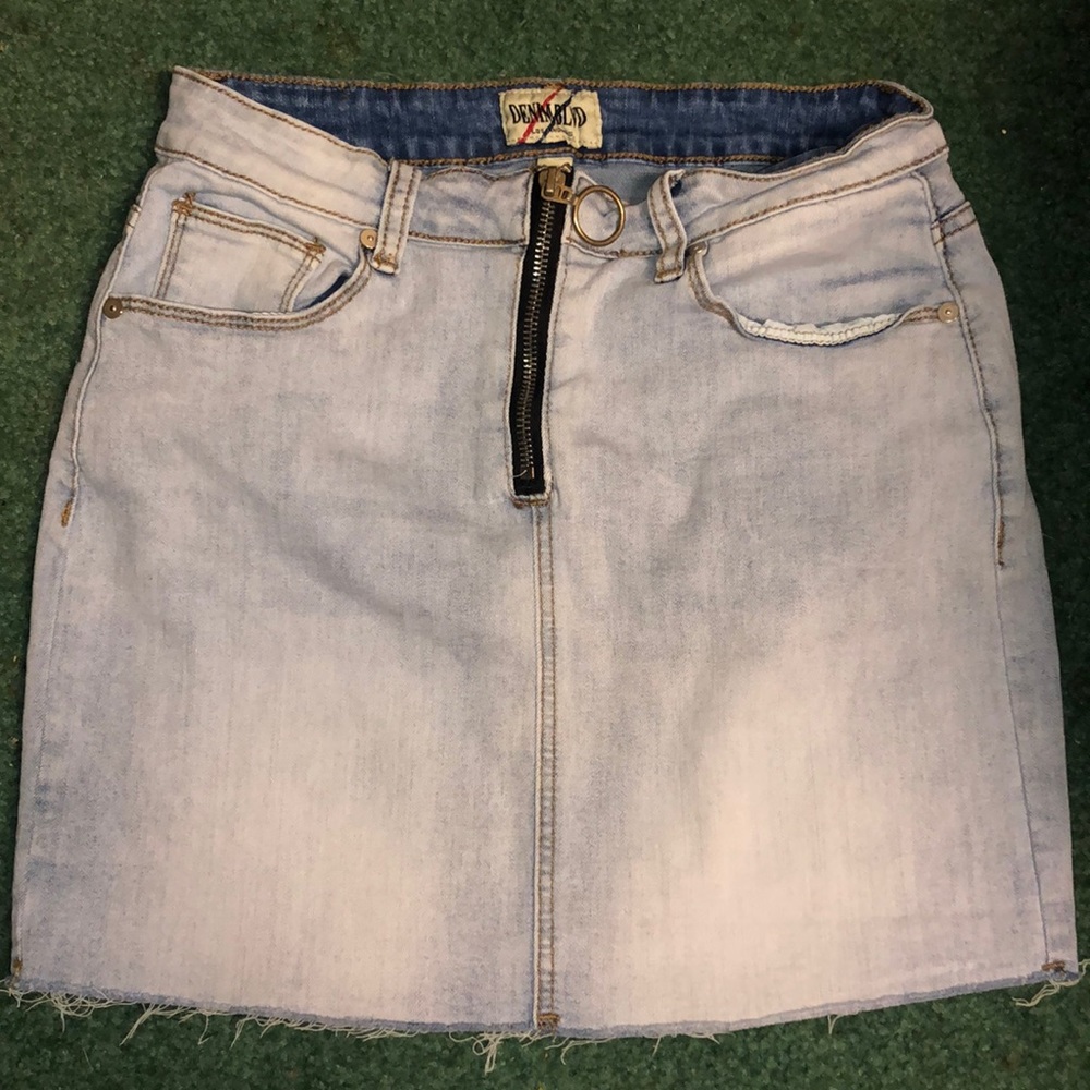 denim blvd LA skirt